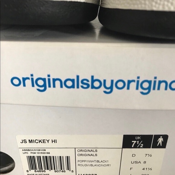 Men’s Adidas Jeremy Scott Mickey Mouse size:8 - Picture 3 of 3